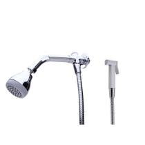 Ducha Chuveiro Pop Cromado Com Ducha Manual Em Metal Aquecedor Solar E Gas