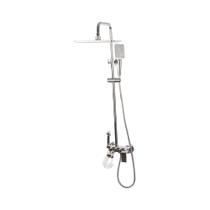 Ducha Chuveiro Premium Quadrado Modular Com Desviador Tabatinga Pingoo.Casa - Prata Cromado Ducha Chuveiro Premium Quadrado Modular Com Desviador Tabatinga Pingoo.Casa - Prata Cromado