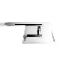 Ducha Chuveiro Quadrado 20x20cm Metal Cromado Aquecimento A Gas ou Solar Luxo