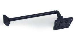 Ducha Chuveiro Quadrado Articulado em Abs Black Piano de 4 Polegadas Parede Luxo Ducha Chuveiro Quadrado Articulado em Abs Black Piano de 4 Polegadas Parede Luxo