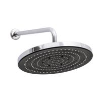 Ducha Chuveiro Redondo de Parede Itararé Pingoo.casa - Prata