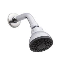 Ducha Chuveiro Redondo de Parede Juruaí Pingoo.casa - Prata