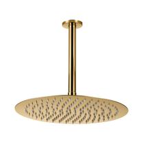 Ducha Chuveiro Redondo De Teto 30Cm Curuá Pingoo.Casa - Dourado