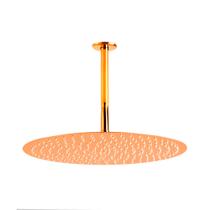Ducha Chuveiro Redondo De Teto 40Cm Curuá Pingoo.Casa - Dourado