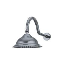 Ducha Chuveiro Redondo Retro Inox 20cm Coari Pingoo.casa - Prata