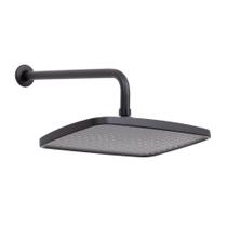 Ducha chuveiro retangular de parede Amapari Pingoo.casa - Preto