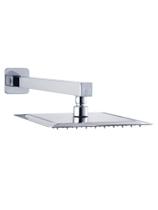 Ducha Chuveiro Slim 20x20 Aço Inox Área Interna Externa Piscina Banheiro Ducha Chuveiro Slim 20x20 Aço Inox Área Interna Externa Piscina Banheiro