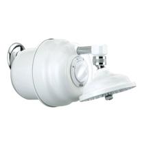 Ducha Classica Branca Sem Desviador Cardal 7800W 220V Ducha Classica Branca Sem Desviador Cardal 7800W 220V