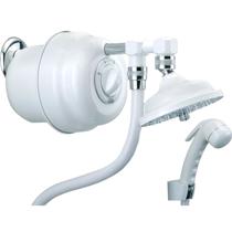 Ducha Clássica Com Desviador Branco 7800w 220v Cardal AQ096220