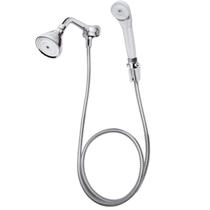 Ducha Cromada Sauna Piscina 3 Polegadas Jato Dirigível com Desviador Fame