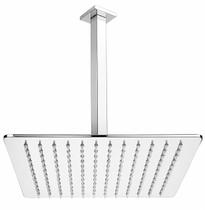 Ducha Cromada Slim Quadrada Em Inox Para Teto 20Cm. Ducha Cromada Slim Quadrada Em Inox Para Teto 20Cm.