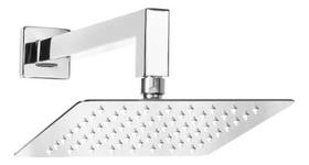 Ducha De Inox Quadrada Slim 20x20 Cm Cromada