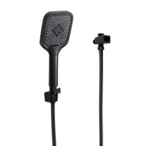 Ducha de Mão Black Matte c/ Mangueira 180 cm e Desviador