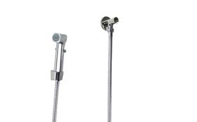 Ducha de Mão em ABS c Desviador Redondo Cromado com Mangueira