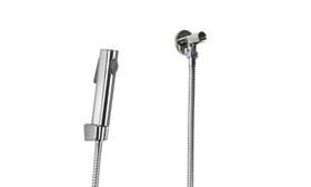 Ducha de Mão em ABS c Desviador Redondo Cromado com Mangueira