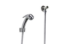 Ducha de Mão em ABS c Desviador Redondo Cromado com Mangueira
