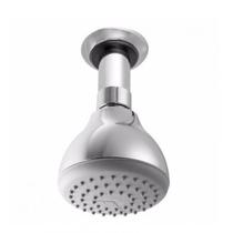 Ducha de Teto Cano 60mm Ômega 1955 Meber Metais Cinza/Cromado Ducha de Teto Cano 60mm Ômega 1955 Meber Metais Cinza/Cromado