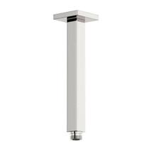 Ducha De Teto Inox Ss304 Slim 25X25 Com Braço Quadrado