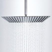 Ducha de Teto Quadrada 30x30 Inox SUS304 30cm Borda Fina com Braço Quadrado - Máxima Metais Ducha de Teto Quadrada 30x30 Inox SUS304 30cm Borda Fina com Braço Quadrado - Máxima Metais