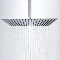 Ducha de Teto Quadrada 40x40 Inox SUS304 40cm Borda Fina com Braço Quadrado - Máxima Metais Ducha de Teto Quadrada 40x40 Inox SUS304 40cm Borda Fina com Braço Quadrado - Máxima Metais