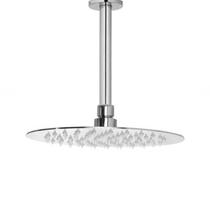 Ducha de Teto Redonda 20x20 Inox 20cm com Braço - Máxima Metais