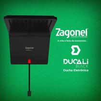 Ducha ducali eletronica 127v 5500w black - zagonel