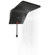 Ducha Ducali Eletrônica 5500W de Parede Alta Vazão Black Zagonel 110V Ducha Ducali Eletrônica 5500W de Parede Alta Vazão Black Zagonel 110V