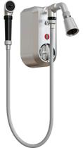 Ducha Elétrica KDT 6T 8800W 220V 6 Temperaturas Chuveiro Com Chuveirinho e Desviador Prata