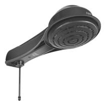 Ducha Eletrônica Elegance de Parede Black 6800w 220v Fame