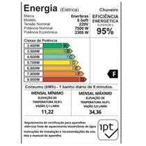 Ducha Eletrônica Enerbras Esoft Preta 220v 7500W 40238 Ducha Eletrônica Enerbras Esoft Preta 220v 7500W 40238