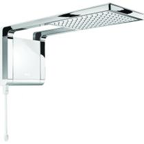 Ducha Eletronica Lorenzetti Acqua Storm Ultra - 5500 W - Branco/Cromado 127V