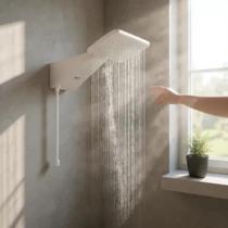 Ducha Eletrônica Quadratta Branca 7700W 220V Zagonel
