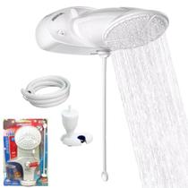 Ducha Eletrônica Top Jet Turbo Branco 7500W 220V Lorenzetti