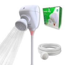 Ducha Eletrônica Zagonel Move Branca de Parede 7500W 220V