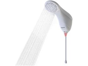 Ducha Eletrônica Zagonel Sublime 7500W Redonda - Branca Temperatura Gradual com Chuveirinho Ducha Eletrônica Zagonel Sublime 7500W Redonda - Branca Temperatura Gradual com Chuveirinho