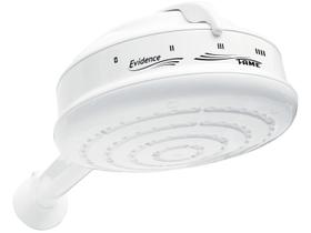 Ducha Fame Evidence 6800W Redonda - 4 Temperaturas Branca Multitemperaturas Ducha Fame Evidence 6800W Redonda - 4 Temperaturas Branca Multitemperaturas