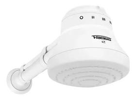 Ducha fame faminho 4t 220v/6.800w - com cano de 30cm branco chuveiro elétrico