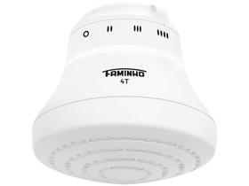 Ducha Fame Faminho 4T 220V 6800W Redonda - de Parede 4 Temperaturas Branco Multitemperaturas Ducha Fame Faminho 4T 220V 6800W Redonda - de Parede 4 Temperaturas Branco Multitemperaturas