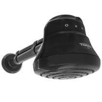 Ducha Faminho de 4 Temperaturas com Cano Preto de 30cm 220 Volts 6800 Watts - FAME