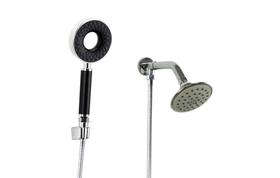 Ducha Flatt Chuveiro ABS Cromado c/ Duchinha Manual 3 Jatos