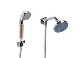 Ducha Flatt em ABS c/ Chuveirinho c/ Esferas Ionizantes Ducha Flatt em ABS c/ Chuveirinho c/ Esferas Ionizantes