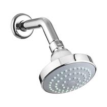 Ducha Flatt Redonda Cromada 7001 F16, Lorenzetti, 7140045, Cromado