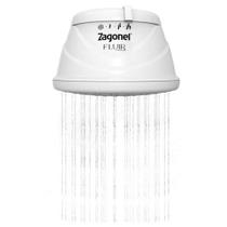 Ducha Fluir 4 Temperaturas 127V Branca 5500W - Zagonel - Grande Espalhador 16,5cm Ducha Fluir 4 Temperaturas 127V Branca 5500W - Zagonel - Grande Espalhador 16,5cm