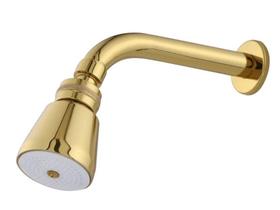 Ducha fria articulada square dourado brilhante