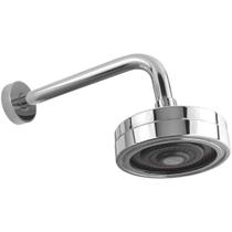 Ducha Fria Externa Piscina Inox Banheiro Redondo Cromado Prateado Brilhante