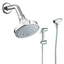 Ducha Fria Lorenzetti Flatt e Desviador com Gatilho ABS, Cromado