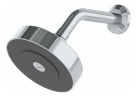 Ducha Globalplastic Fria Cromada Parede 12cm 40 Jatos Prateado Polido