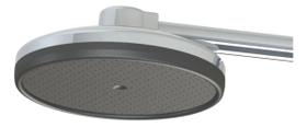 Ducha Globalplastic Fria Cromada Parede 17cm 60 Jatos Prateado Polido