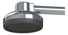 Ducha Globalplastic Fria Cromada Parede 9cm 40 Jatos Prateado Polido