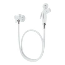 Ducha Higiencia Pop Branco Registro Derivador 1,20M Blukit Cor:Branco